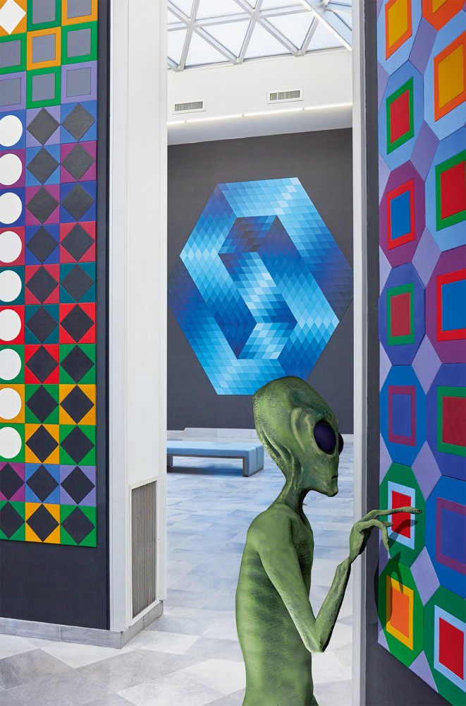 PIN–UP  RESIDENT ALIENS: Victor Vasarely Seen Through New Eyes