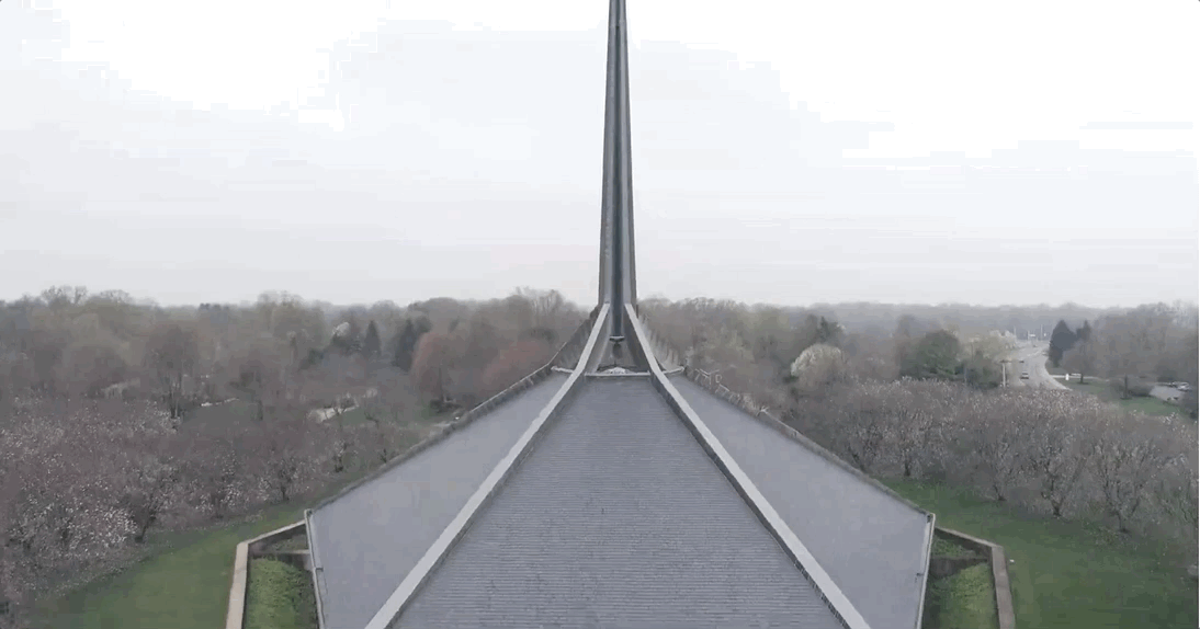 NEOFUTURIST CHASTITY: ABDU ALI&rsquo;S MUSIC VIDEO AT SAARINEN&rsquo;S NORTH CHRISTIAN CHURCH
