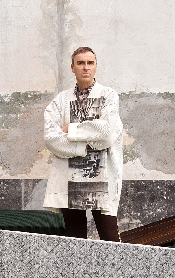 Thumbnail for INTERVIEW: Raf Simons Feels at Home Designing The Fabrics of Our Lives