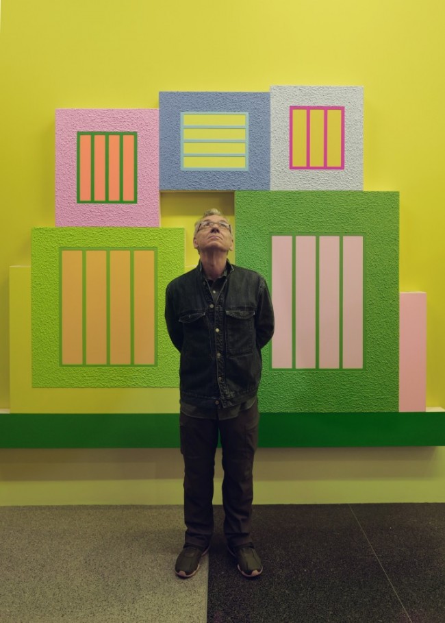 Thumbnail for INTERVIEW: Dayglo Legend Peter Halley On Architectural Installations And Index Magazine