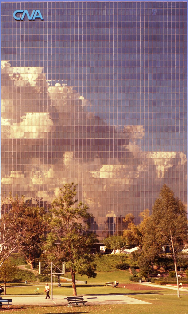 A Short History of the Mirrored Glass Façade