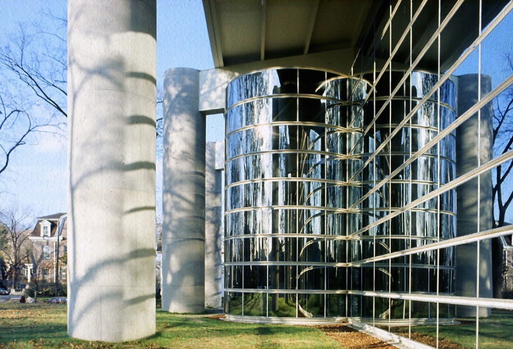 A Short History of the Mirrored Glass Façade