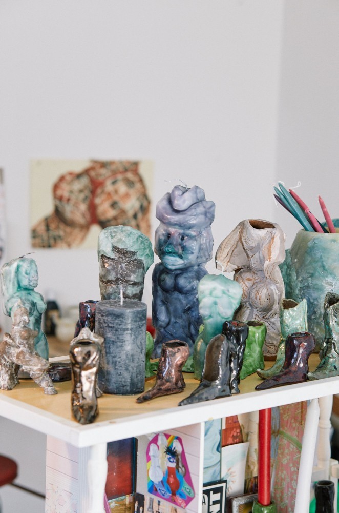 Artist Laura Welker Makes Dollhouses For Her Strange Universe Of Objets D’Arts