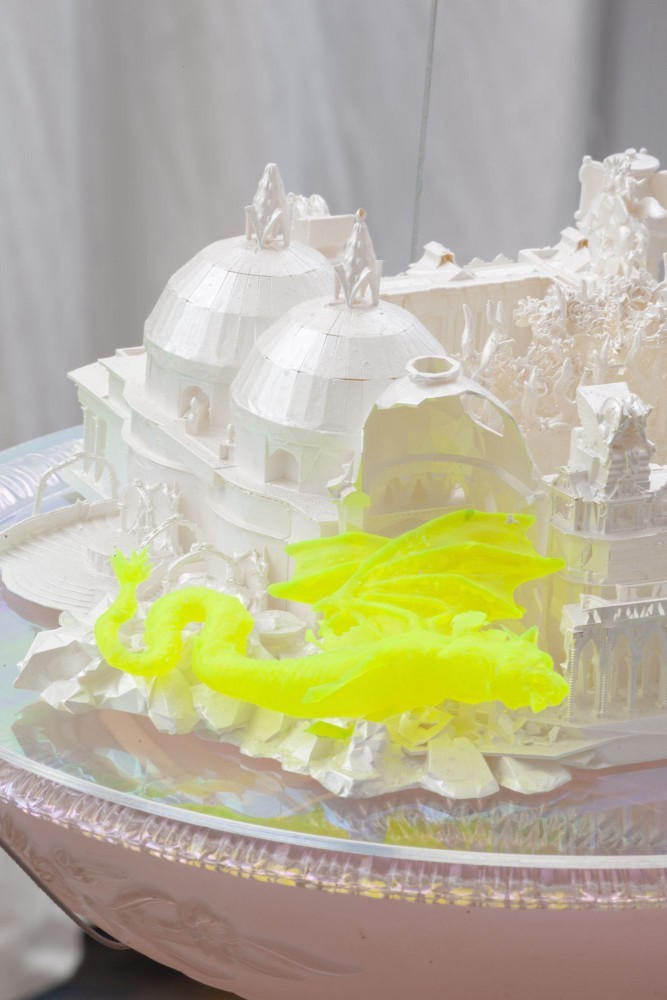 Artist Genevieve Goffman Makes Fantasy Architectural Models To Explore History’s Complexities