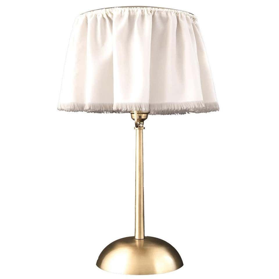 LIGHT READING: Discover The Surprisingly Frilly Silk Lamps of Early Modernism